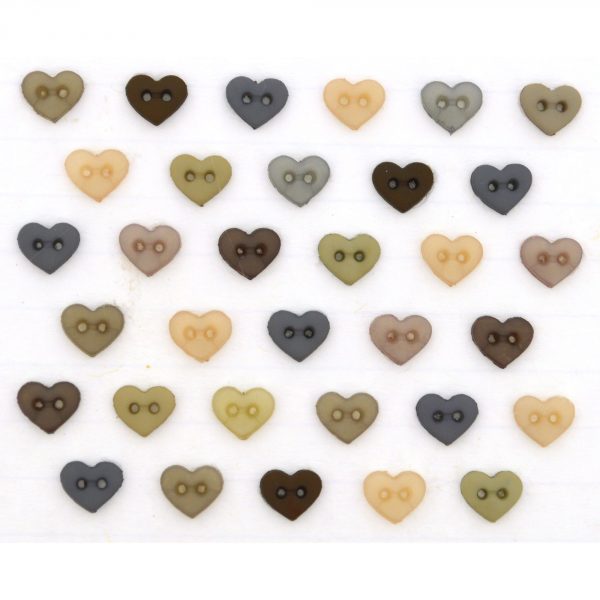 MM Hearts Vintage Linen