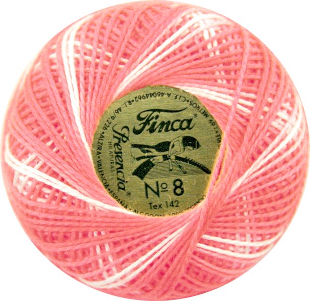 Finca Perle Variegated No.12 - Fresh Salmon