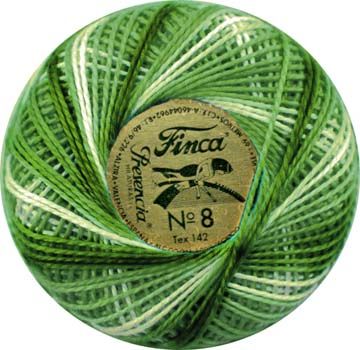 Finca Perle Variegated No.12 - Variegated Yellow Green