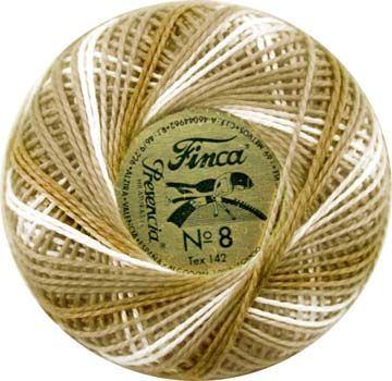 Finca Perle Variegated No.12 - Terrific Toffee