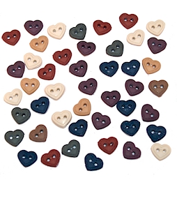 Tiny Heart Buttons | Dress It Up Buttons