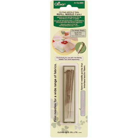 Clover Refill Needle fine (5pcs)