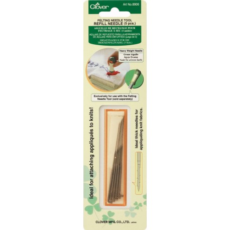 Clover Refill Needle heavy (5pcs)