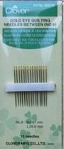 Gold Eye Quilting Needles Betweens No. 8